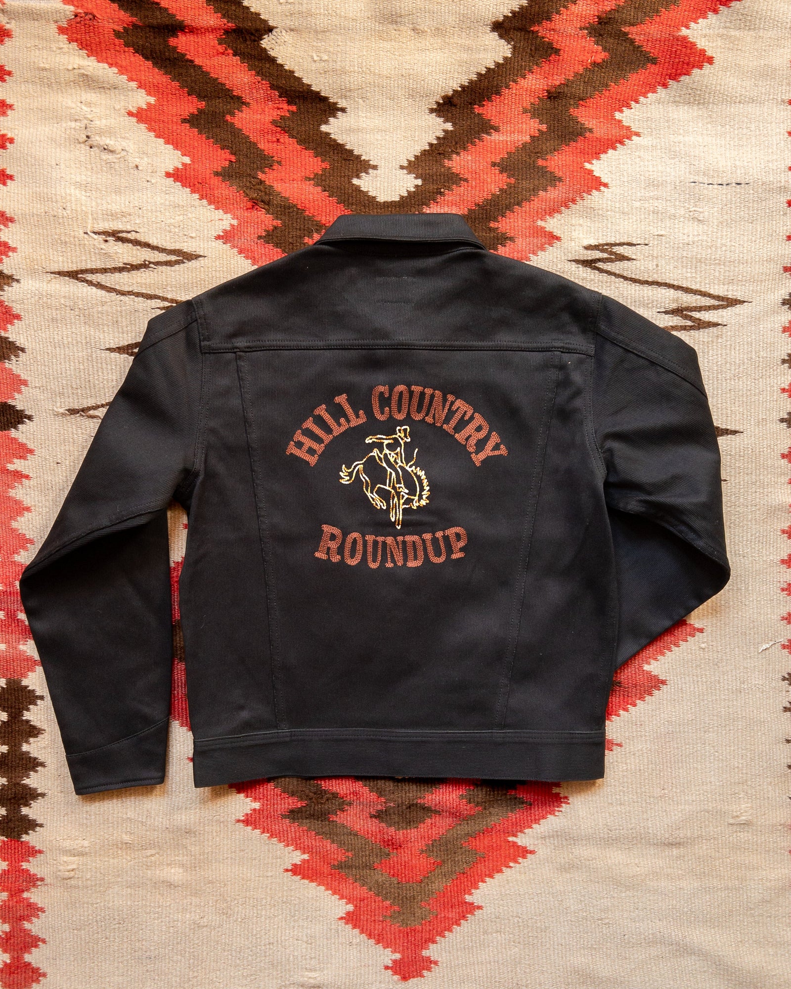 Embroidered Bedford Cord Ranch Jacket