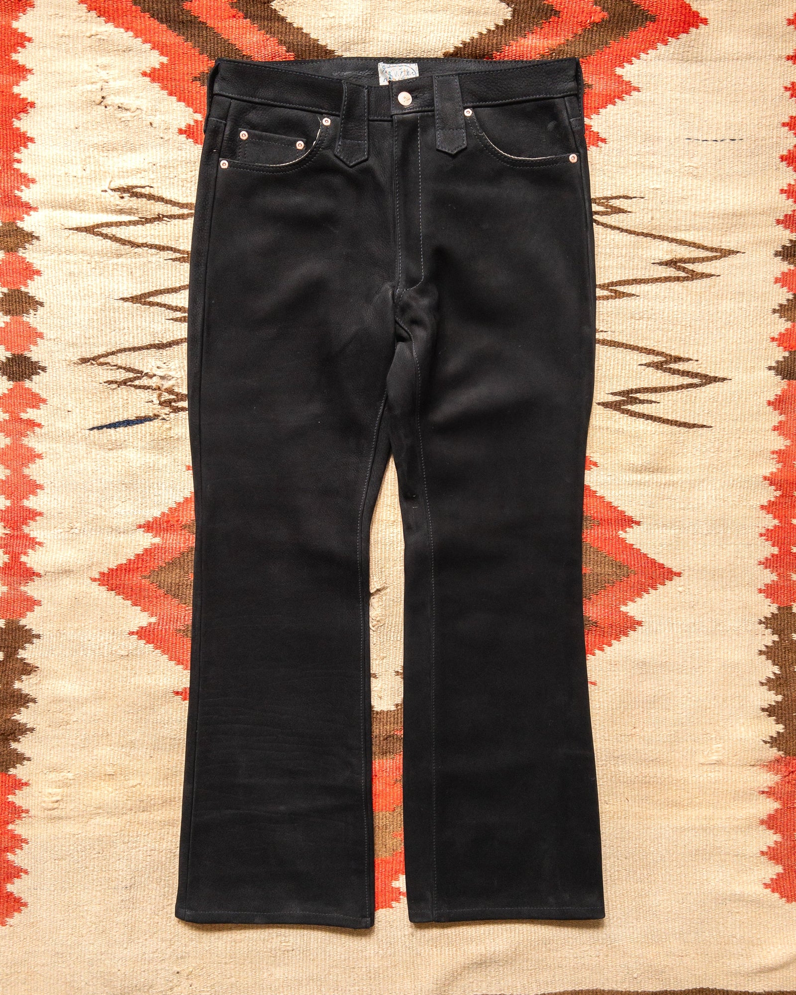 Nubuck Five Pocket Flares