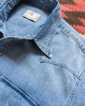 Pearlsnap Shirt Washed Indigo
