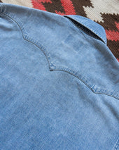 Pearlsnap Shirt Washed Indigo