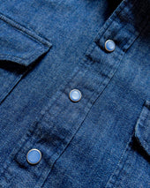 Pearlsnap Shirt Rinsed Indigo