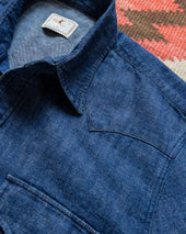 Pearlsnap Shirt Rinsed Indigo