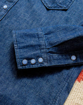 Pearlsnap Shirt Rinsed Indigo