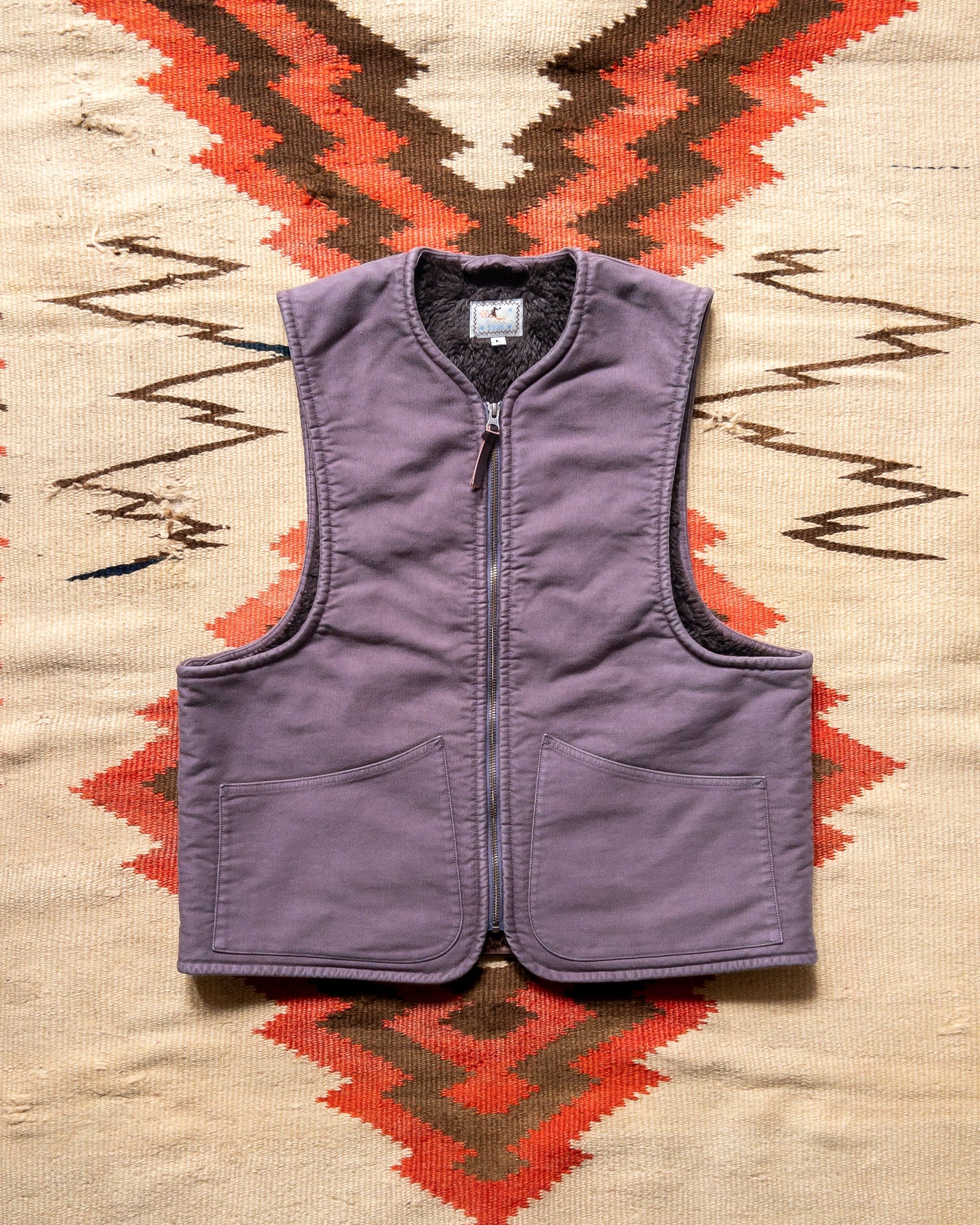 Deck Vest Dusty Purple