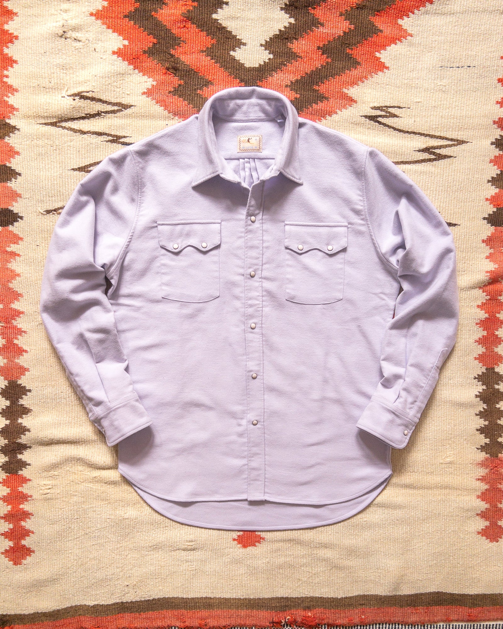 Moleskin Pearlsnap Shirt Alpenglow