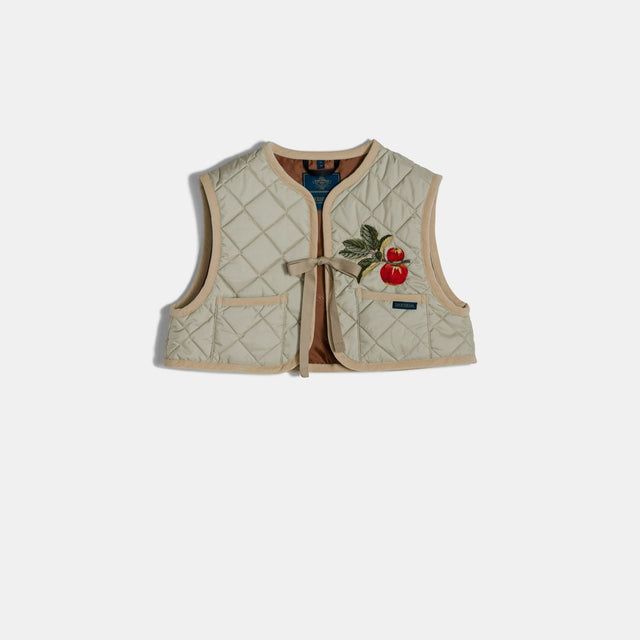 John Derian Apple Tie Up Gilet