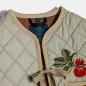John Derian Apple Tie Up Gilet