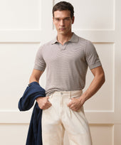 Italian Cotton Montauk Sweater Polo
