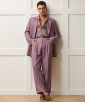 Italian Linen-Wool Single-Breasted Wythe Suit