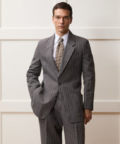 Italian Linen-Cotton Single-Breasted Wythe Jacket