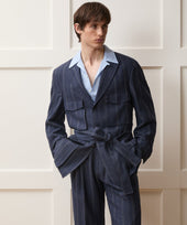 Italian Wool-Linen Cartographer's Jacket