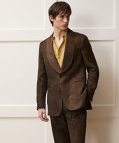 Italian Linen Cupro Floral Tuxedo