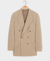 Italian Linen-Silk Herringbone Wythe Jacket