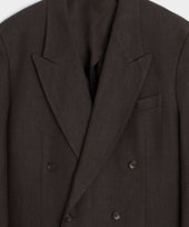 Italian Linen Herringbone Wythe Jacket