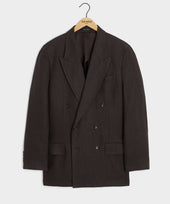 Italian Linen Herringbone Wythe Jacket
