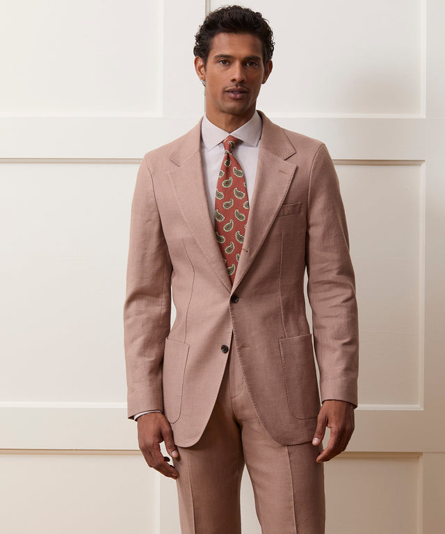 Italian Linen Blend Madison Suit