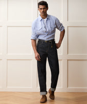 Relaxed Summerweight Jean in Rinsed Indigo