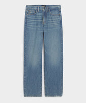 Relaxed Summerweight Jean in Medium Indigo