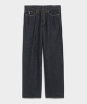 Relaxed Summerweight Jean in Rinsed Indigo