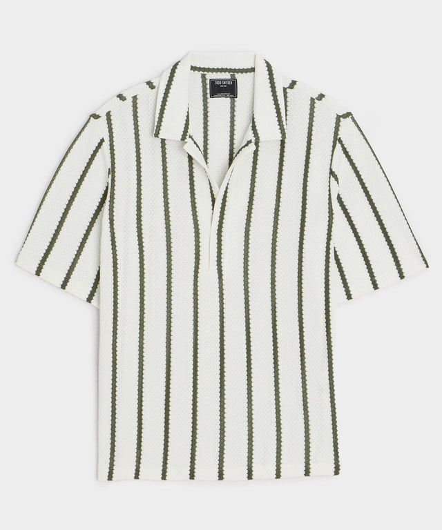 Relaxed Textured Montauk Polo
