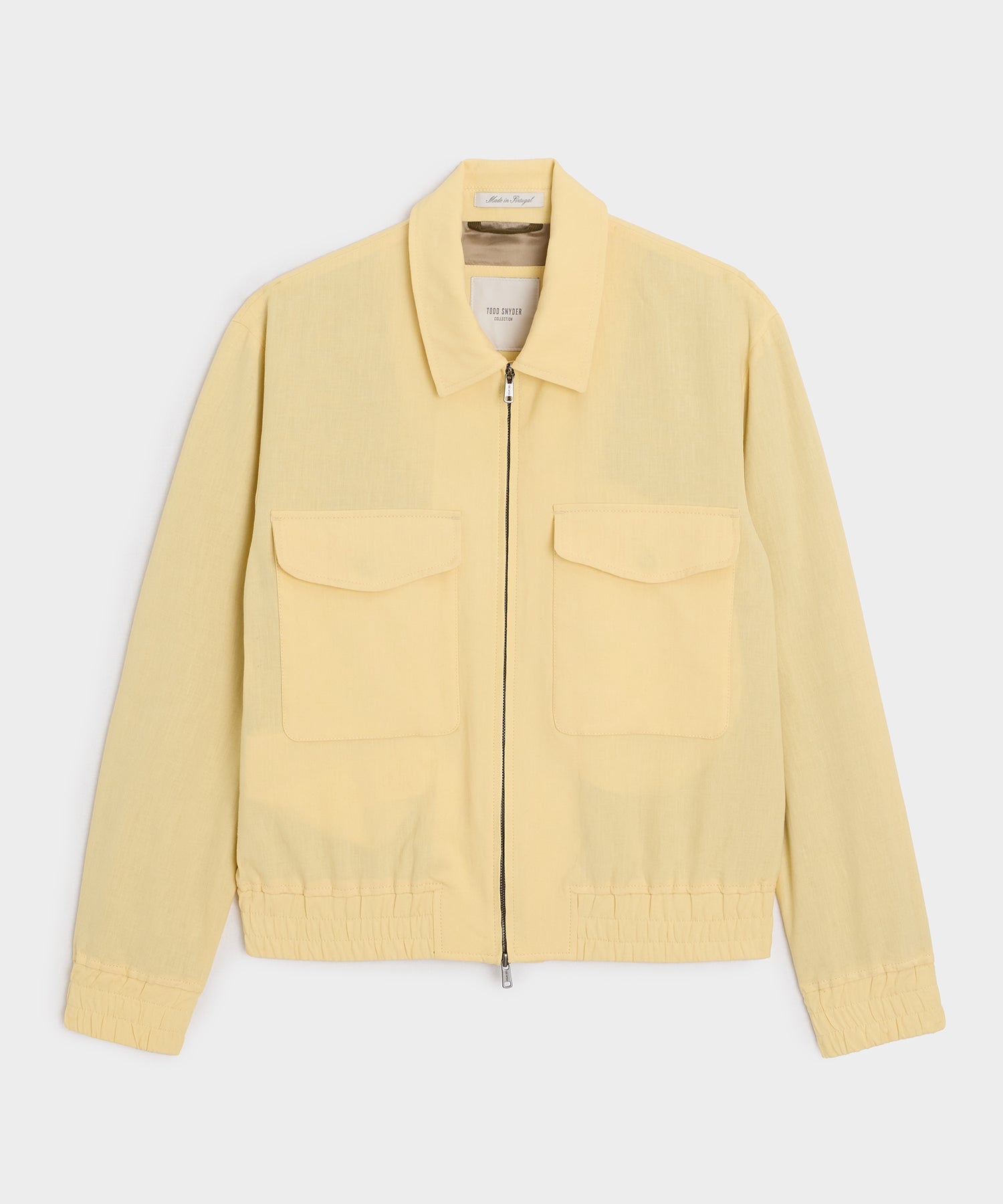 Italian Sueded Linen Ricky Jacket
