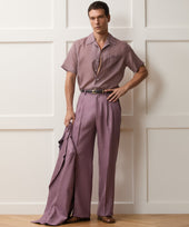 Italian Linen-Wool Single-Breasted Wythe Suit