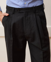 Italian Linen Striped Wythe Suit