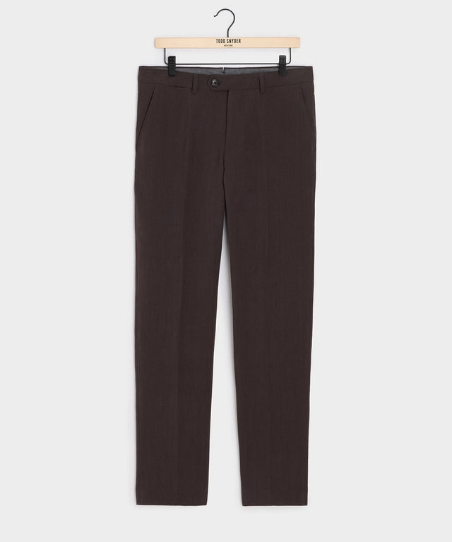 Italian Sueded Linen Sutton Trouser