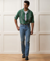 Sand-Washed Silk Studio Shirt