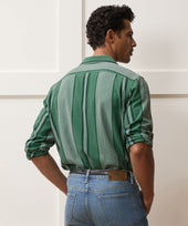 Sand-Washed Silk Studio Shirt