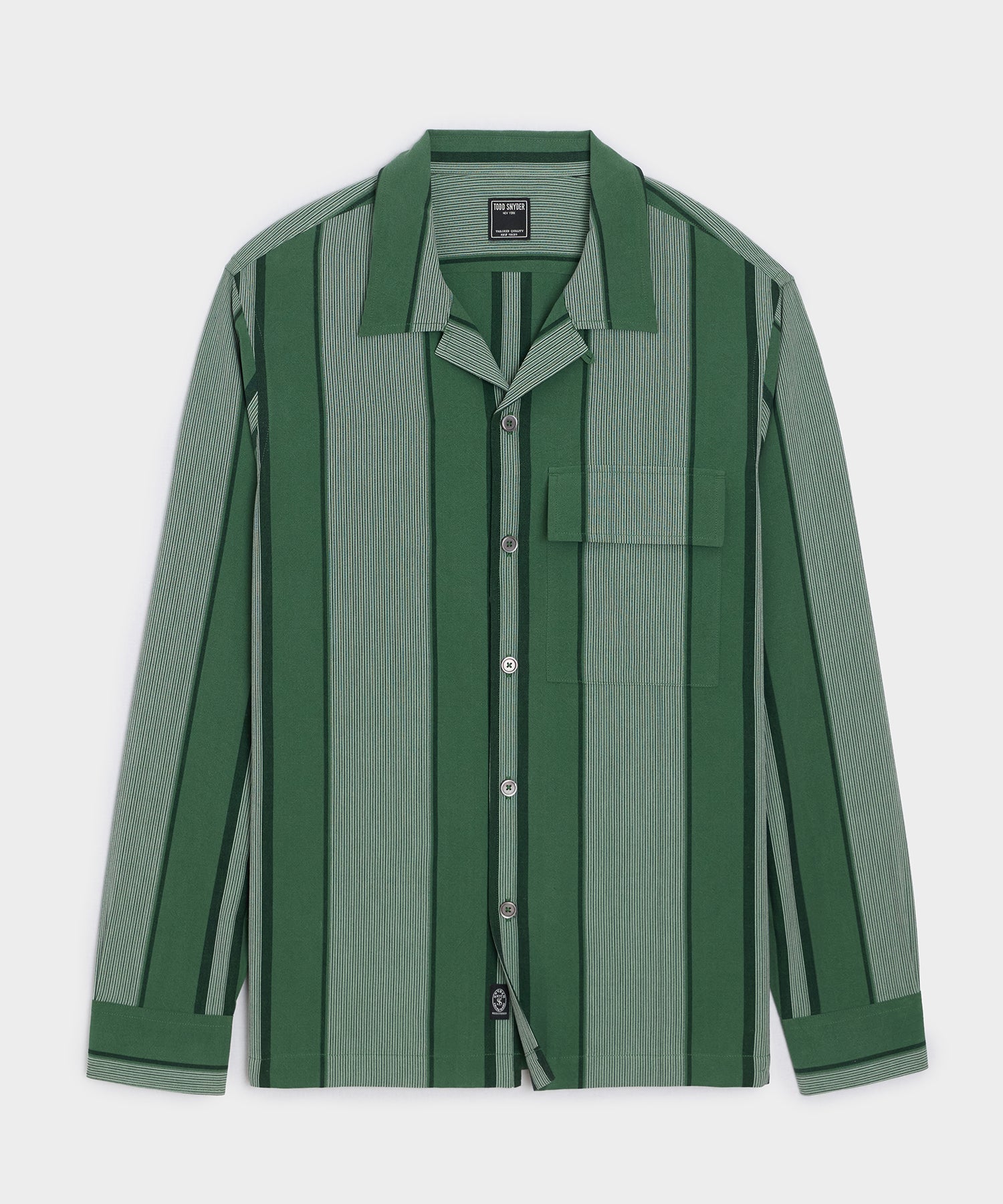 Sand-Washed Silk Studio Shirt