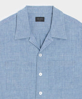 Chambray Guayabera Shirt