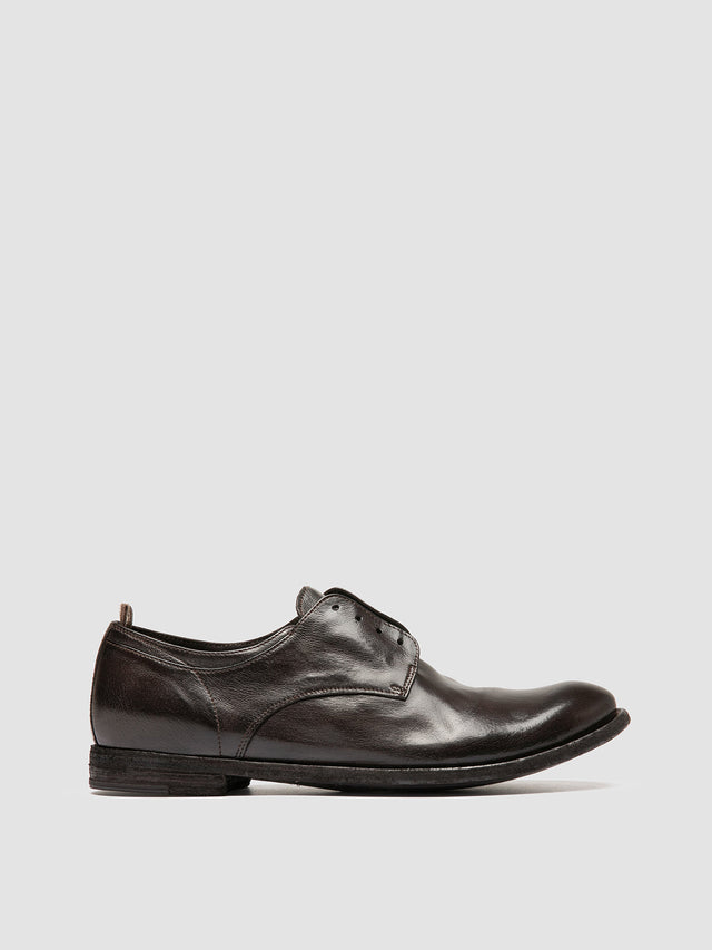 ARCHIVE 500 - Dark Brown Leather Derby Shoes