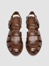 ARCHIVE 521 - Brown Leather Sandals