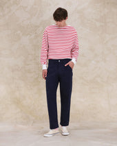 Area Pantaloni In Twill Di Cotone