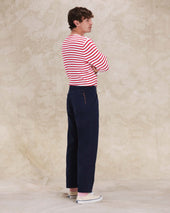 Area Pantaloni In Twill Di Cotone
