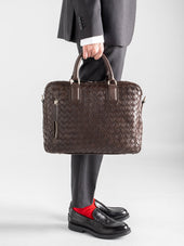 Armor 011 Woven Woven Leather Bag