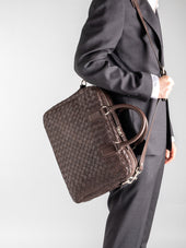 Armor 011 Woven Woven Leather Bag