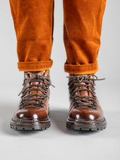 Artik 001 Leather Lace Up Boots