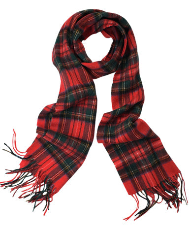 Unisex Wool Scarf Ascot
