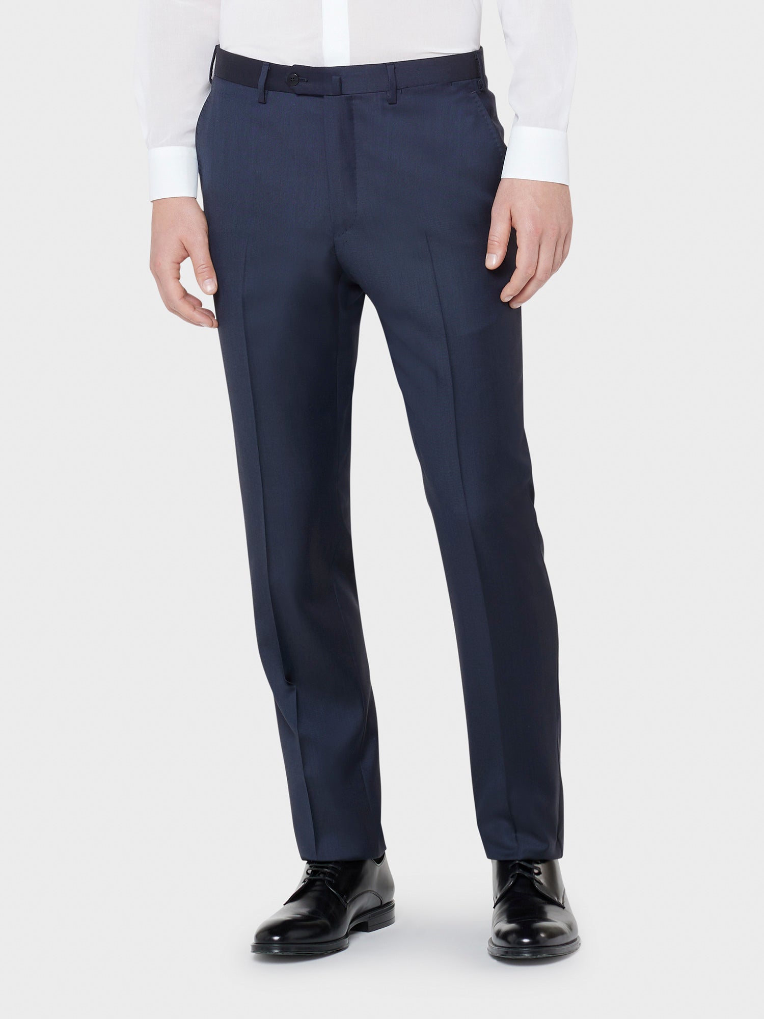 Pantalone Da Giacca In Lana Blu