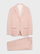 Abito Aida In Twill Di Lana Rosa