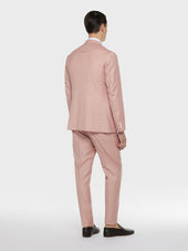 Abito Aida In Twill Di Lana Rosa