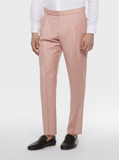 Abito Aida In Twill Di Lana Rosa