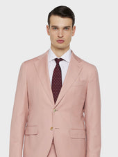 Abito Aida In Twill Di Lana Rosa