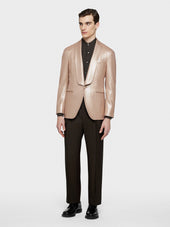 Giacca Aida In Lana Con Paillettes Rosa