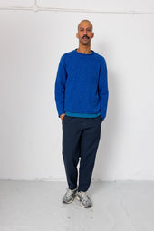 Assembly Pant - Dark Navy Cotton Linen