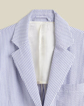 ATLANTICO BLAZER STRIPE - BLUE