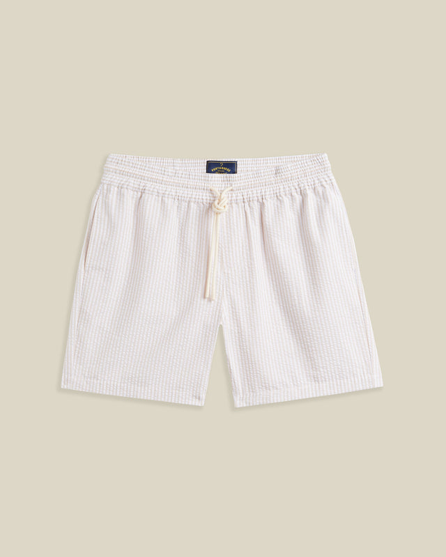 ATLANTICO STRIPE SHORTS - SAND