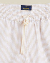 ATLANTICO STRIPE SHORTS - SAND
